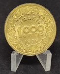 V176 BRASIL 1000 REIS 1939 SERIE ILUSTRES FC.