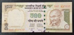 P#99 INDIA 500 RUPPES 2009 FE 167X73mm.