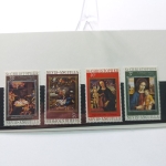 Selos Natal 1972 40, 25, 20 e 3 Cents Nº47