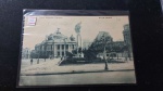 Bilhete Postal do Brazil. Praça Marechal Floriano, Rio de Janeiro. A. Ribeiro Rua Ambrosina 25 Aldeia. Circulado 1919. Nº98