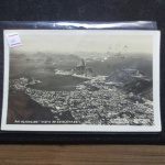 Bilhete Postal, Rio de Janeiro, Vista do Corcovado, circulado 1934. Nº122