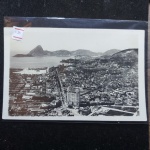 Bilhete Postal, Rio de Janeiro, Vista da Cidade, circulado 1930. Original S. H. Holland. Nº124