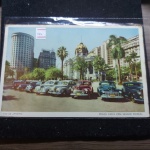 Bilhete Postal, Praça Paris com Senado Federal, Rio de Janeiro (52). Cromocart G. W.. Nº131