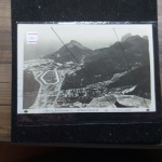 Postal, Panorama de Corcovado, Rio de Janeiro, circulado 1934. Nº134