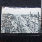 Bilhete Postal do Brazil, Avenida Rio Branco (380), Rio de Janeiro. A. Ribeiro, Rua Ambrosina 25 Aldeia Campista.  Nº 155