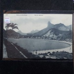 Bilhete Postal do Brazil, Bahia de Botafogo, Rio de Janeiro (321).  A. Ribeiro,  Travessa Ambrosina 25 Aldeia Campista. Nº192