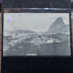 Bilhete Postal do Brasil, Bahia do Rio vista do morro do Inglez, Rio de Janeiro (146), A. Ribeiro, circulado. Nº254