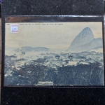 Bilhete Postal do Brasil, Bahia do Rio vista do morro do Inglez, Rio de Janeiro (146), A. Ribeiro, circulado. Nº256
