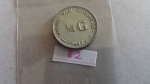 82 – Moeda de Prata  –   CURAÇAO – 25 Cents  ou 1/4 de G – 1947 – MBC
