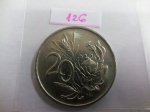 126 – Moeda Mundo – Africa do Sul 1986 20 Cents