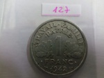 127 – Moeda Mundo – França Ocupação 1942