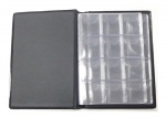 2 Álbuns mini para 120 moedas cada folhas FIXAS, cabem moedas até 27mm - ótimo para coleção do real e moedas de até 27mm.