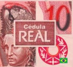 Folder VAZIO para cédula 10 reais da  Primeira Família