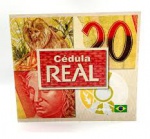 Folder VAZIO para cédula 20 reais da  Primeira Família