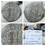 Dom. José I - Colônia XL 1757 (Guiné) BC - F12. <br>Ref. Cat. Bentes 2022 Bentes 2022 MARCA para BC 250,00/ MBC 700,00/ Sob 2000,00 <br>Nº27