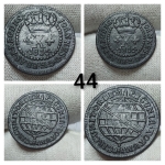 D. João Príncipe Regente X Réis 1816B MBC/SOB - VF35. <br>Ref. Cat. Bentes 2022 Bentes 2022 MARCA para BC 150,00/ MBC 450,00/ SOB 1000,00 <br>Nº44