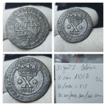 D. João V, Colônia. X Réis 1731B BC/MBC - F15. <br>Ref. Cat. Bentes 2022 Bentes 2022 MARCA para BC 300,00/ MBC 900,00/ SOB 1200,00 <br>Nº52