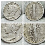 Moeda de prata. Estados Unidos, One Dime 1941 S.
Nº87