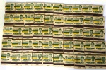 Coleção de caixinhas de fósforos antigas da Seleção Canarinho - Copa do Mundo 1962 (contém 50 caixinhas não usadas  e  diferentes)