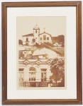 Thereza Miranda - Santa Teresa Rio de janeiro, tiragem 11/30, datada 79 e assinada, 52 x 37 cm e emoldurada 76 x 60 cm.