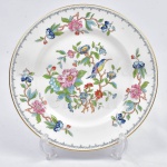 Pembroke - Elegante conjunto composto por 24 pratos rasos em cerâmica inglesa ricamente decorado, diâmetro 27 cm.