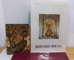 LIVRO - " Bernard Bouts", ALGUNS DESENHOS E PINTURAS,  livro com gravuras de arte. Medindo 40 cm x 31 cm.