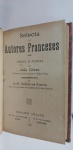 SELECTA DE AUTORES FRANCESES, POR JOÃO CHEZE, ANO 1928. CAPA DURA  MIOLO ÍNTEGRO