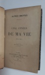 A. FREYFUS. CINQ ANNÉES DE MA VIE . CAPA DURA MIOLO ÍNTEGRO.*** 1ª EDIÇÃO DIFÍCIL DE ACHAR.** Cinco anos da minha vida.DREYFUS, AlfredoPublicado pela Bibliotheque Charpentier, Paris, 1901