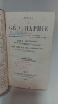 COURS DE GEOGRAPHIE, POR E. CORTAMBERT, PARIS ANO 1879.  CAPA DURA 800 pp EM BOM ESTADO