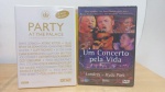 DVD  PARTY AT THE PALACE / UM CONCERTO PELA VIDA** ,    EM PERFEITO ESTADO