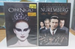 DVD:  CISNE NEGRO / O JULGAMENTO DE NUREMBERG  -  2 DVDs EM ÓTIMO ESTADO GERAL