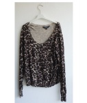 Cardigan oncinha by Yessica City, Tam. G.