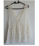 Blusinha de renda off white by Animale Tam. M.