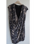 Vestido Jersey  estampa pele de cobra by Nine West Tam. 14. 