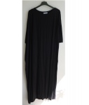 Vestido preto longo by Cristina Marzullo em poliéster Tam. G.