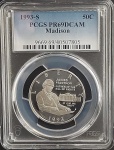 Moeda dos Estados Unidos - 50 Cents / Half Dollar - 1993 (S) - Declaração dos Direitos - Certificado PCGS PR69DCAM - Proof - Prata (.900) • 12.5 g • 30.61 mm 