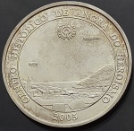 Moeda de Portugal - 5 Euros - Angra do Heroísmo - 2005 - UNESCO World Heritage - Prata • 14 g • 30 mm - KM#760