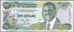 Cédula das Bahamas - 1 Dollar - 2001 - P69 - FE