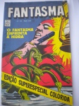 HQ - EDIÇÃO SUPERESPECIAL COLORIDA FANTASMA - Nº 155 - Sem data - Editora RGE - Formato americano <<<<< AVENTURA: O FANTASMA ENFRENTA A HIDRA >>>>> Ótimo estado de conservação, contendo 72 páginas, em cores. OBS. 1 micro furo. 