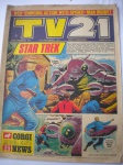 HQ - TV-21 - STAR TREK - Nova Série - Nº 103 - 1º de Setembro de 1971 - Publicação americano pela Paramount Pictures, no idioma inglês - Formato pouco maior que o americano - Revista em bom estado de conservação, contendo 24 páginas. 