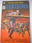 HQ - FANTASMA - EDIÇÃO COLORIDA - Nº 141 - Julho de 1968 - Editora RGE - Formato americano <<<<< Aventura: LENDA DA CORRENTE >>>>> Revista em ótimo estado de conservação, contendo 36 páginas, em cores. OBS. 1 micro furo de cupim. 