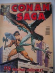 HQ - CONAN SAGA - Nº 17 - Sem data - Editora Abril - Formato pouco maior que o americano <<<<<< Aventura: AS GARRAS DA ÁGUA >>>>> Revista em ótimo estado de conservação, contendo 116 páginas. 