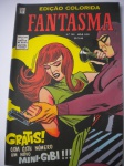 HQ - FANTASMA - EDIÇÃO COLORIDA - Nº 144 - Editora RGE - Formato americano <<<<< Aventura A HISTÓRIA DE HERÓI >>>>> Revista em muito bom estado de conservação, contendo 36 páginas, em cores. OBS. 2 micro furos de cupim, fora dos quadrinhos. 1 caminho de traça de cerca 10 cm, junto a borda direita, sem ofender quadrinhos - Não em o MINI-GIBI relatado na capa. 