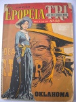 HQ - EPOPÉIA TRI - Nº 56 -Março de 1986 - Editora EBAL - Formato intermediário entre o americano e o formatinho - Revista em bom estado de conservação, contendo 100 páginas. OBS. Leves perdas na capa da frente e perda e corte sem perda de 5 cm na contra capa.
