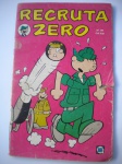 HQ - RECRUTA ZERO - Nº 184 - Janeiro de 1978 - Editora RGE - Formatinho - Revista de regular para bom estado de conservação, contendo 52 páginas, em cores. ATENÇÃO Corte de cerca de 3 cm na capa e miolo junto a borda direita, sem perdas. 