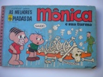 HQ - AS MELHORES PIADAS DA MÔNICA E SUA TURMA - Nº 11 - Ano 1977 - Editora Abril - Formato 20,50 X 13 cm - Revista em regular estado de conservação, contendo 100 páginas. ATENÇÃO: Caminho de traça em todas as folhas. 