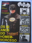 HQ - CINEVÍDEO - Nº 1 - Ano III - 33º Edição - Novembro de 1989 - Editora Ondas - Formato maior que o americano - edição Bat-Especial <<<<< A HISTÓRIA COMPLETA DE BATMAN - OS 50 ANOS DO HOMEM MORCEGO >>>>> Revista em muito bom estado de conservação, contendo 30 páginas, em cores e P & B.