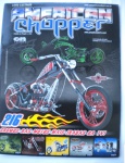 Colecionismo - Álbum de Figurinhas - AMERICAN CHOPPER - Ano 2009 - ONLine Editora Formato 21 X 27 cm <<<<<< COMPLETO >>>>> ótimo estado de conservação, com todas as 216 figurinhas coladas.
