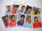 Figurinhas - (Lote com 10) - #-7 - COPA DO MUNDO 2010 - ÁFRICA - Figurinhas números - Panini - 567, 124, 390, 151, 303, 34, 251, 78, 156 e 80 - Ótimo estado de conservação.