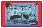 Poster: COPA DO MUNDO 1954 - GERMANY - 1954 Fifa World Cup Champions - Alemanha campeã - Poster da Seleção da Alemanha - Formato 20 cm X 30 cm - Reprodução fotográfica de poster publicado nos Estados Unidos em 2018). Ótimo estado de conservação.
